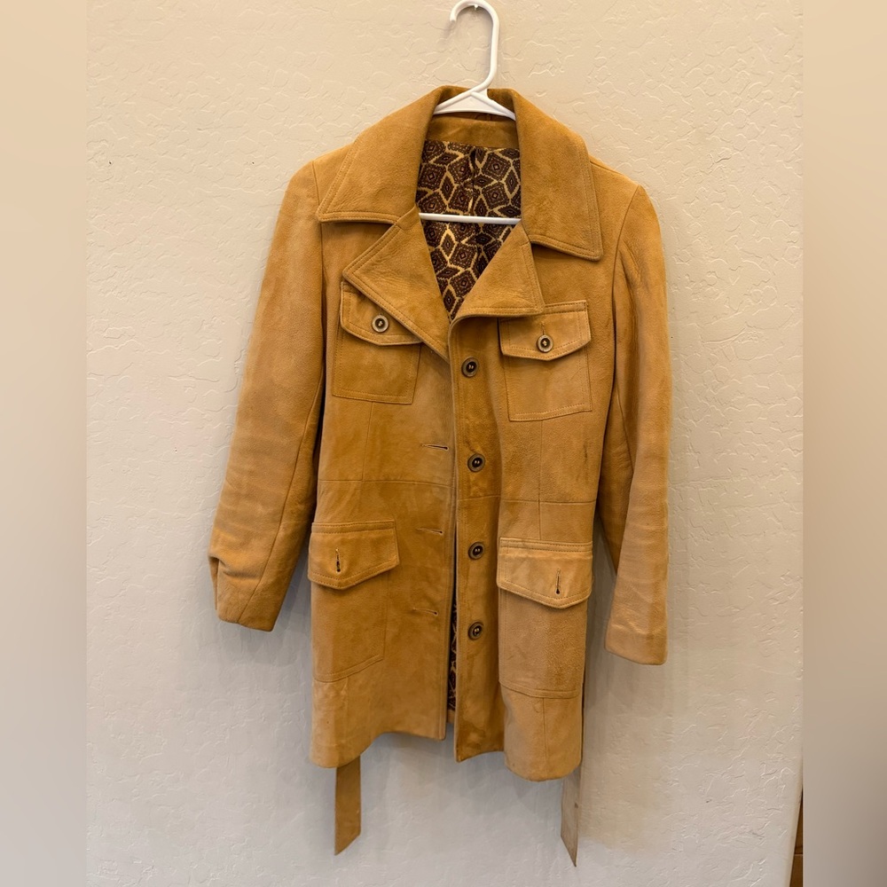 New England Sportswear Company Suede Coat